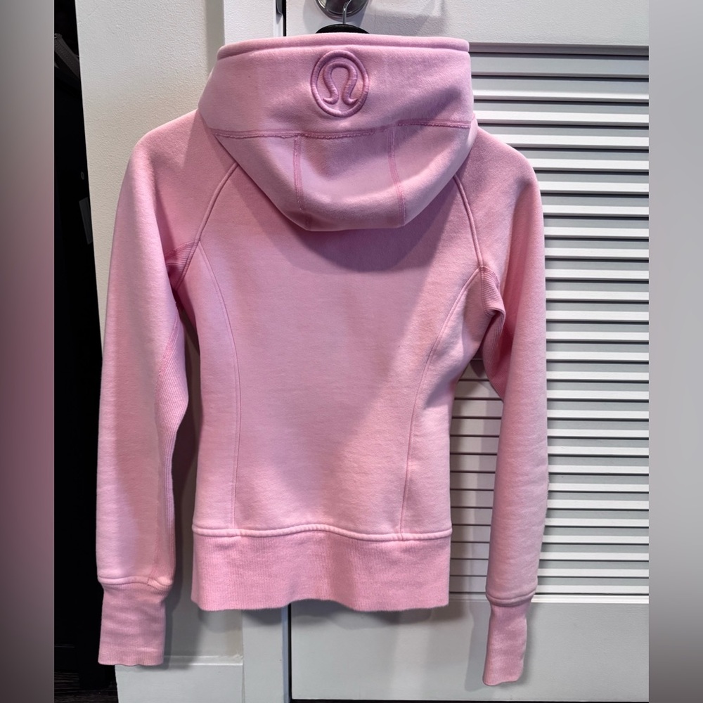 Lululemon pastel pink scuba hoodie